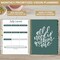 bloom daily planners 2024-25 Vision Planner, 7.5&#x22; x 9&#x22;, Garden Party, Beige